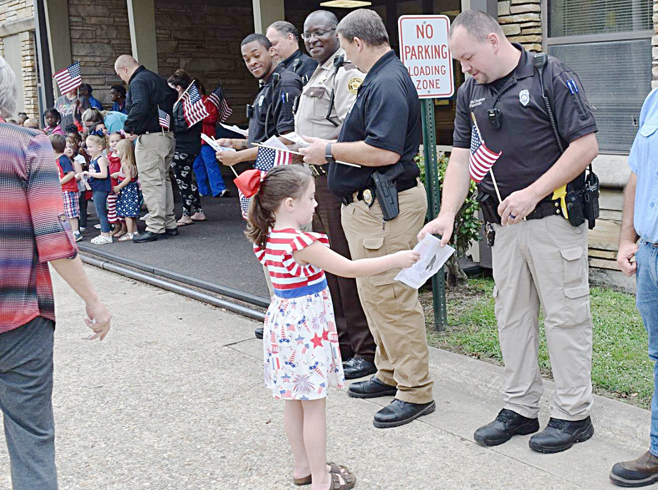 Crossett Learning Center Patriot Day celebration